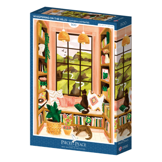 Puzzle Piece&Peace 500 pièces - Murmure sur les collines