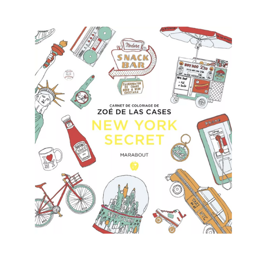 Marabout - Le petit livre de coloriages - New-York