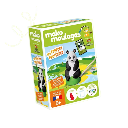 Mako - Kit moulage & peinture - Mon panda géant