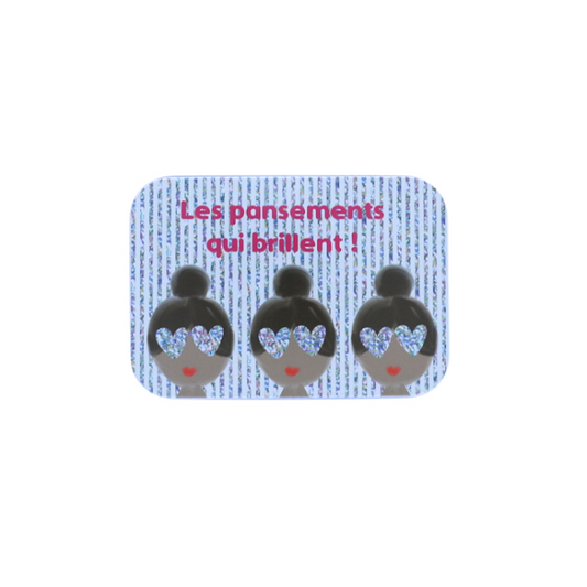 Boîte de 30 pansements - paillettes