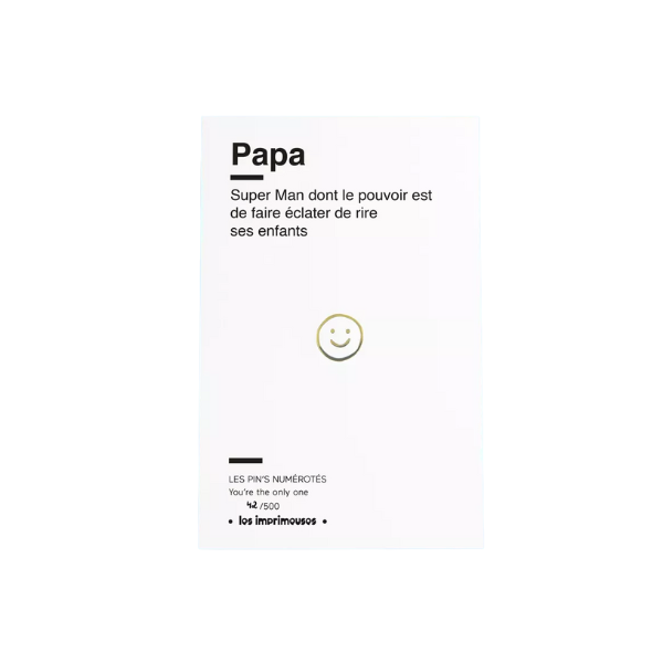 Les imprimeuses - Papa - Smiley