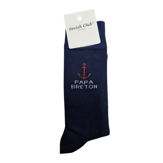 Breizh Club - Chaussette " Papa breton "