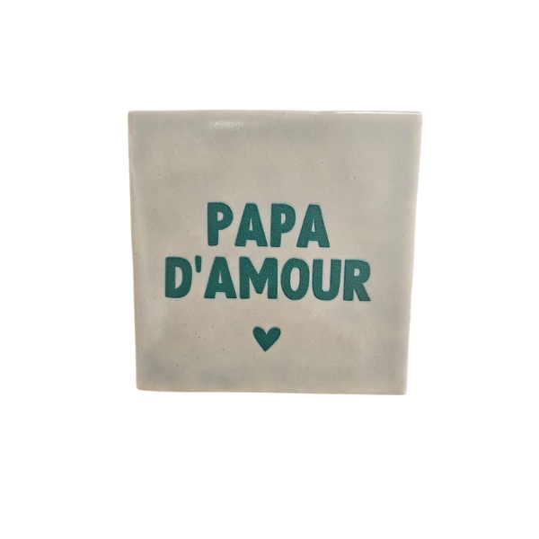 Studio Meuk - Carreau à accrocher - Papa d'amour