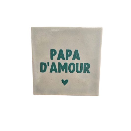 Studio Meuk - Carreau à accrocher - Papa d'amour