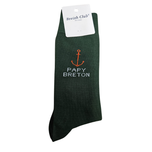 Breizh Club - Chaussette " Papy breton "