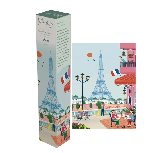 Ma Ville en Diamant – Kit de Diamond Painting Paris