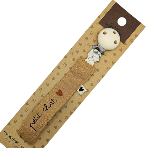 Atelier Wagram - Attache tétine - Petit chat