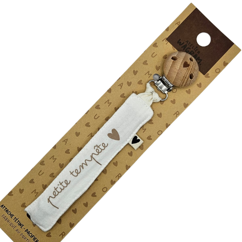 Atelier Wagram - Attache tétine - Petite tempête