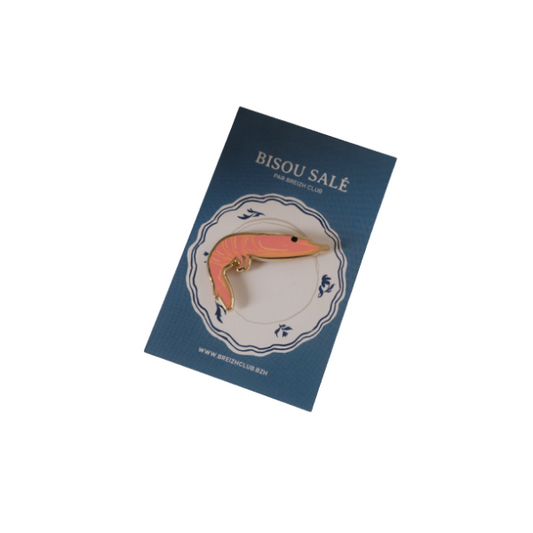 Breizh Club - Pin's Crevette