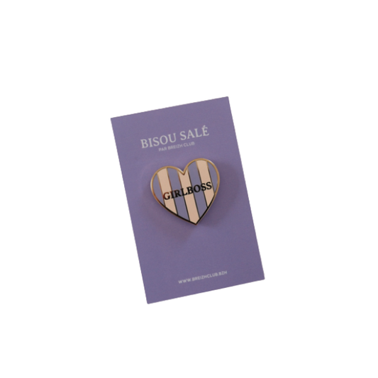 Breizh Club - Pin's Girlboss