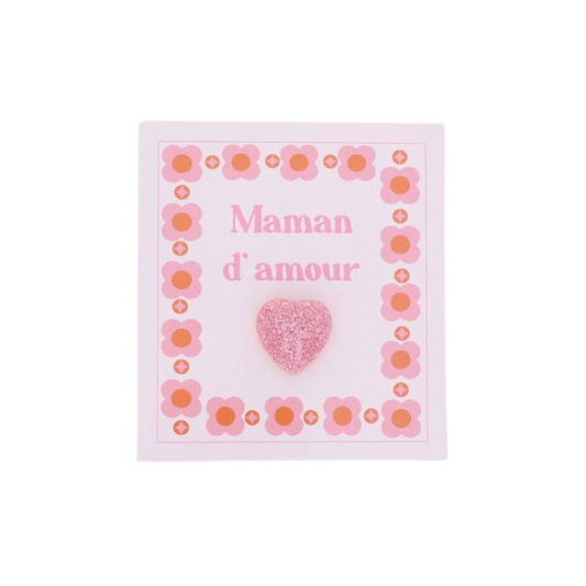 Pin's cœur - Maman d'amour
