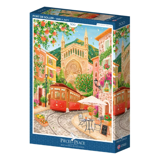 Puzzle Pieces&Peace 1000 Pièces - Port de soller