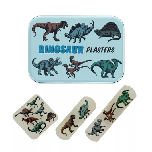 Pansements en boîte métallique - Dinosaures