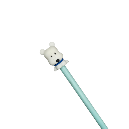 Yuko B - Stylos rigolo - Puppy Love - Bleu