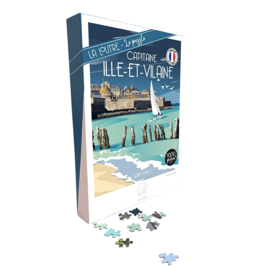 La loutre - Puzzle Ille-et-vilaine - 1000pcs