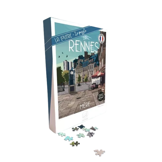 La loutre - Puzzle Rennes-2 - 1000pcs