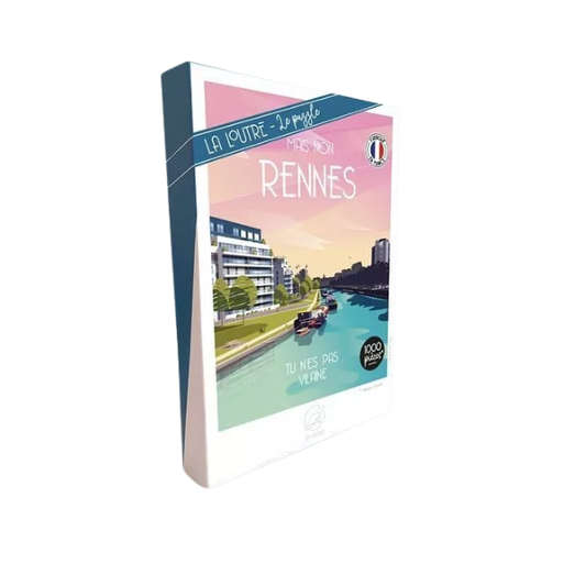 La loutre - Puzzle Rennes-1 - 1000pcs