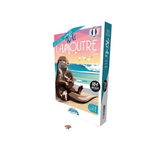 La loutre - Puzzle 104 pièces – L'AMOUTRE