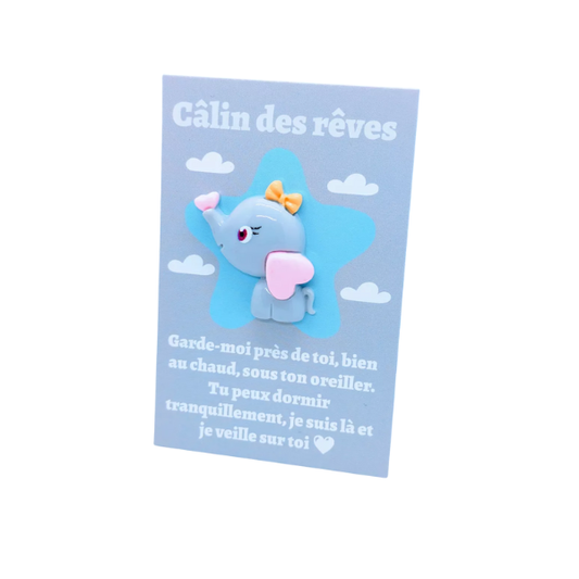 Câlin de Poche - Rêve - Eléphant