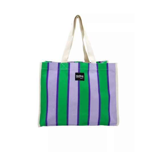 Hindbag - Cabas Rayé Vert