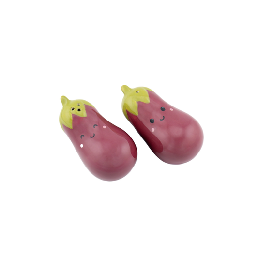 Ensemble sel et poivre - Aubergine