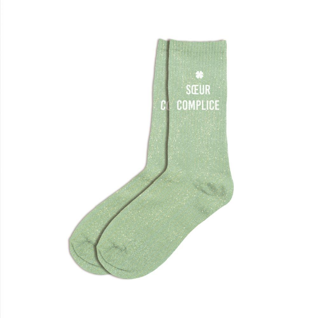 Chaussettes "Soeur complice"