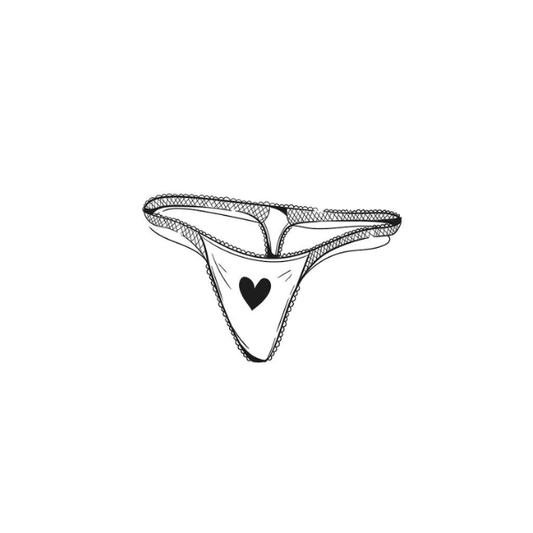 Sioou - Tatouages Éphémères - String coeur