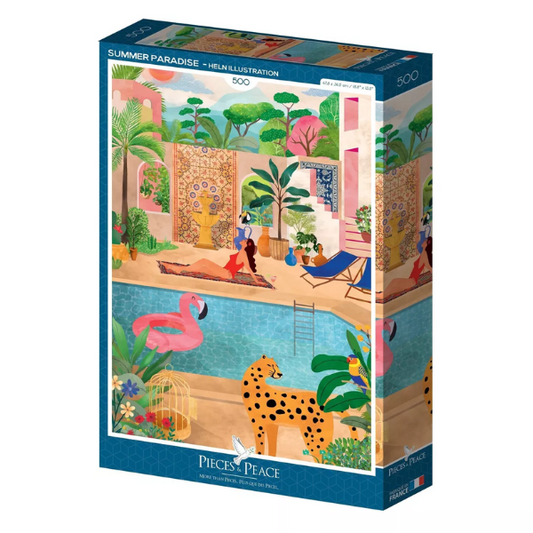 Puzzle Piece&Peace 500 pièces - Summer Paradise