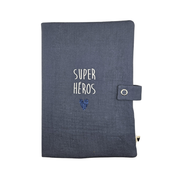 Atelier wagram - Protège carnet de santé - Super Héros