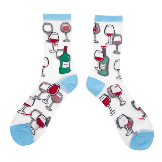 Coucou Suzette - Chaussettes transparentes Tchin-Tchin