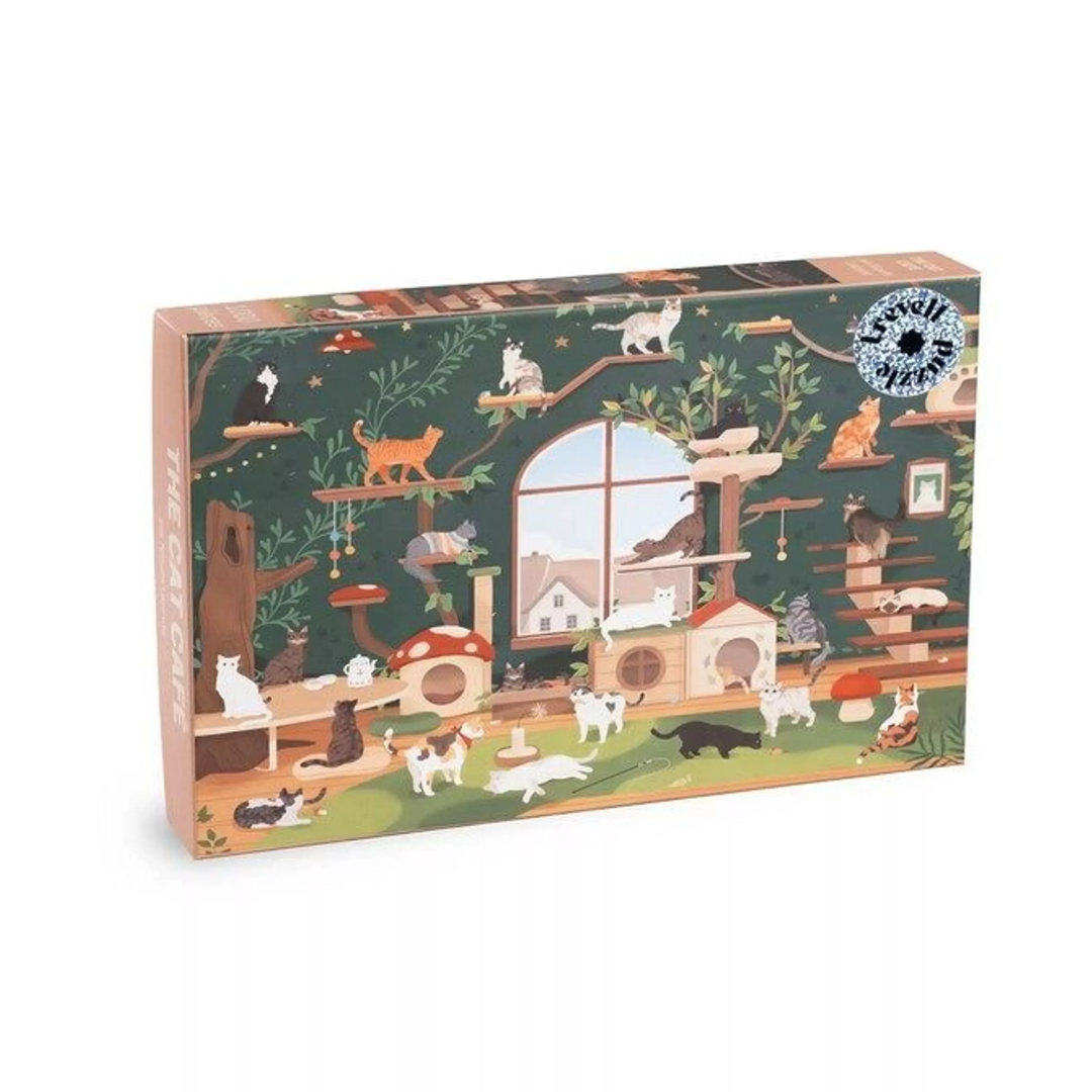 Puzzle Trevell 1000 pces - The Cat Café