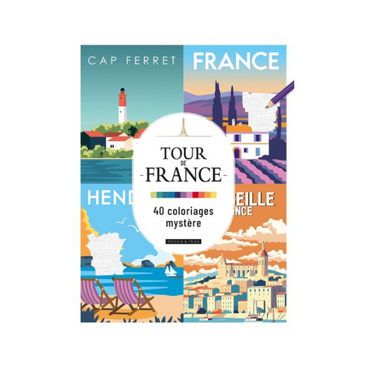 Tour de France - 40 coloriages mystères