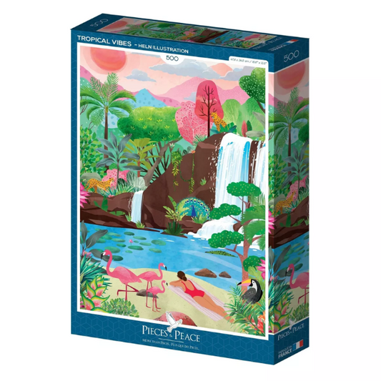 Puzzle Piece&Peace 500 pièces - Tropical Vibes