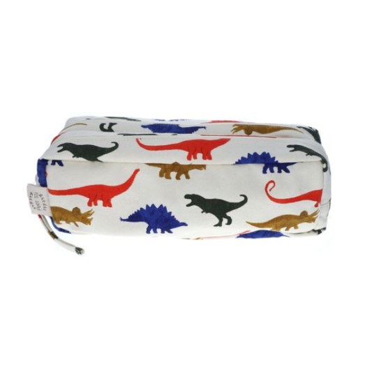 Le petit souk - Trousse double zip Dinosaures