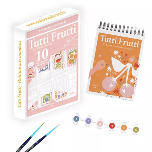 Maison Joliette - Peinture aux numéros - Tutti Frutti