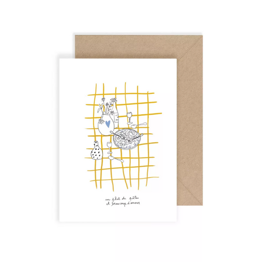 Carte– My Lovely Thing - des pâtes et beaucoup d'amour