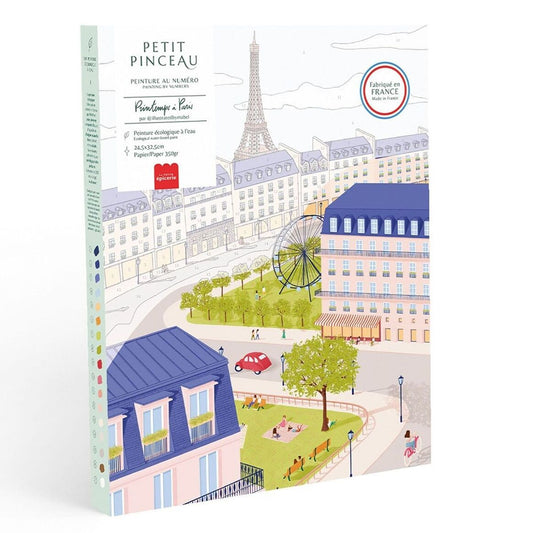 Peinture à Numéro Petit Pinceau - Un printemps à Paris