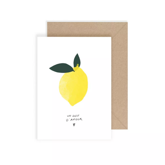 Carte– My Lovely Thing - "Zest" d'Amour