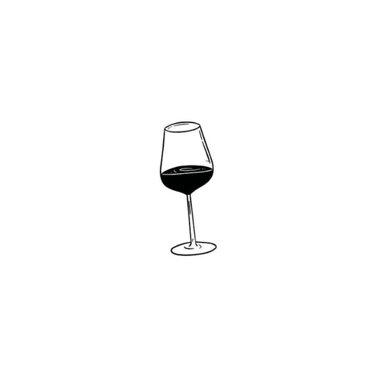 Sioou - Tatouages Éphémères - Verre de Vin