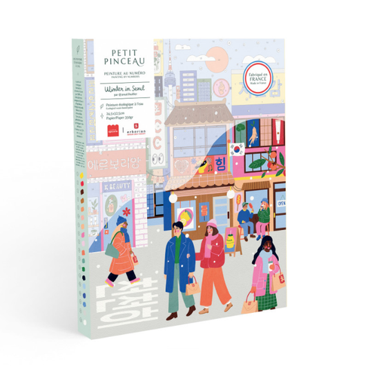 Peinture à Numéro Petit Pinceau - Winter in Seoul