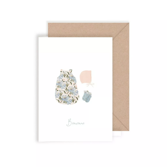Carte Double – My Lovely Thing - Naissance Fille