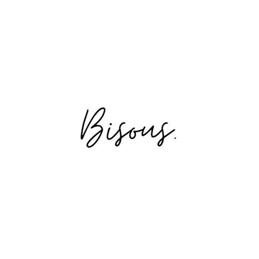Sioou - Tatouages Éphémères - Bisous