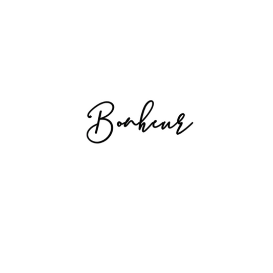 Sioou - Tatouages Éphémères - Bonheur
