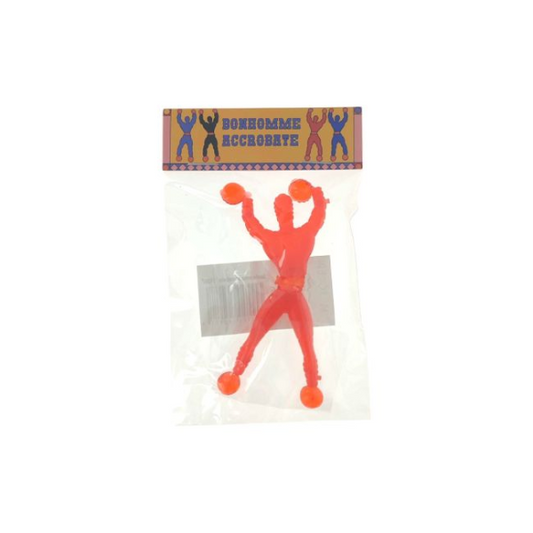 Bonhomme acrobate gluant
