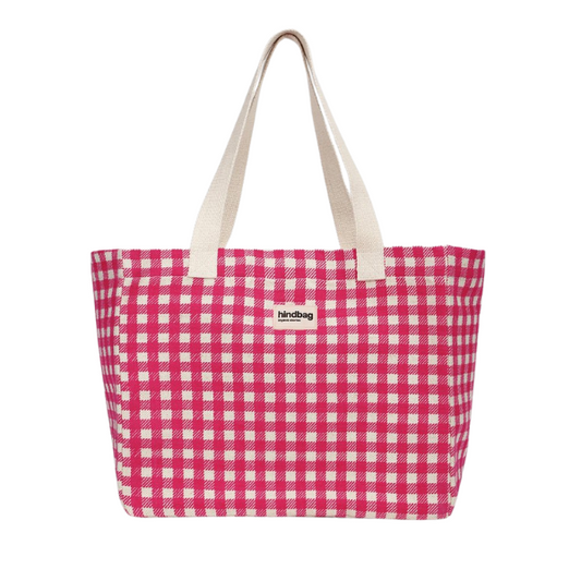 Sac cabas Hindbag - Vichy rose
