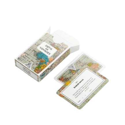 Jeu de Cartes Défis de Voyages