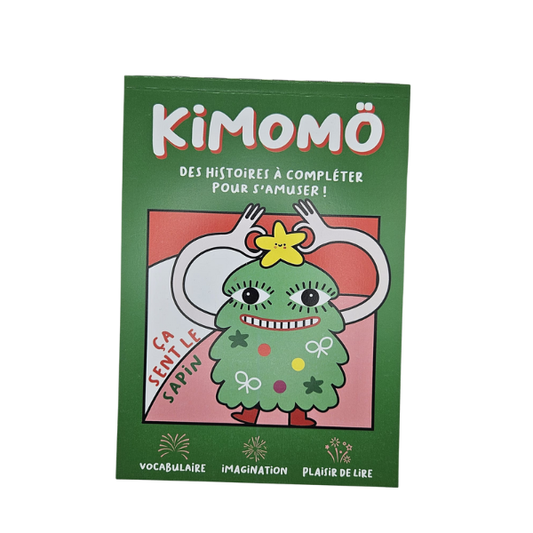 KIMOMÖ – Livres d’histoires à compléter -"ça sent le sapin"