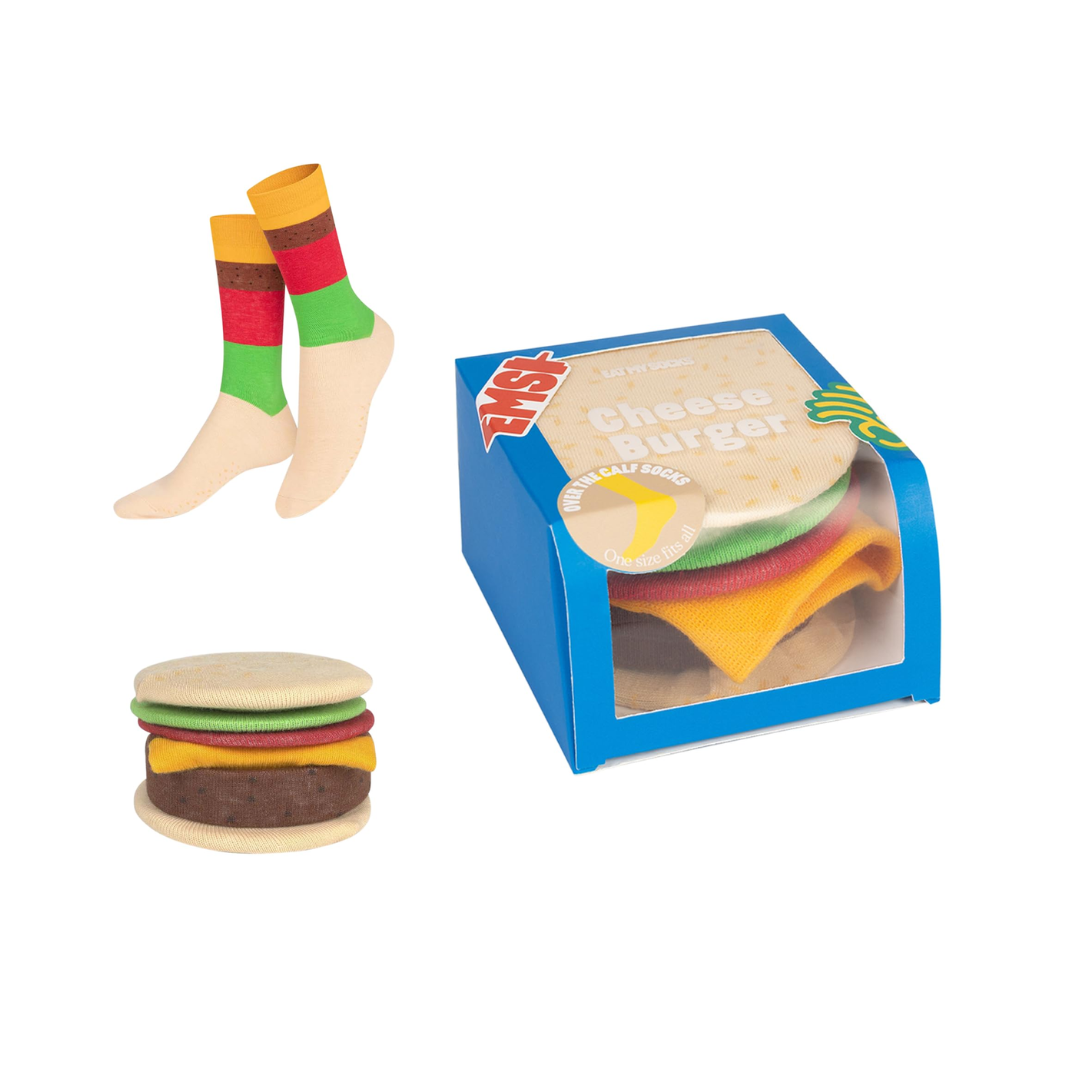 Eat My Socks - Chaussettes Cheese Burger