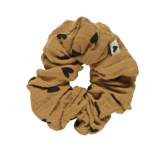 Atelier Wagram - Chouchou - gaze coeurs camel