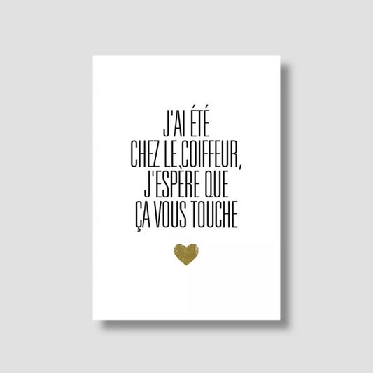 Bulma Carte mariage - j'ai été chez le coiffeur...
